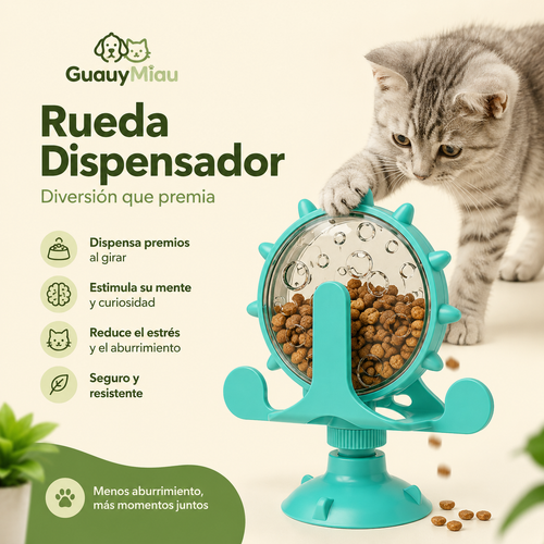 Rueda dispensador
