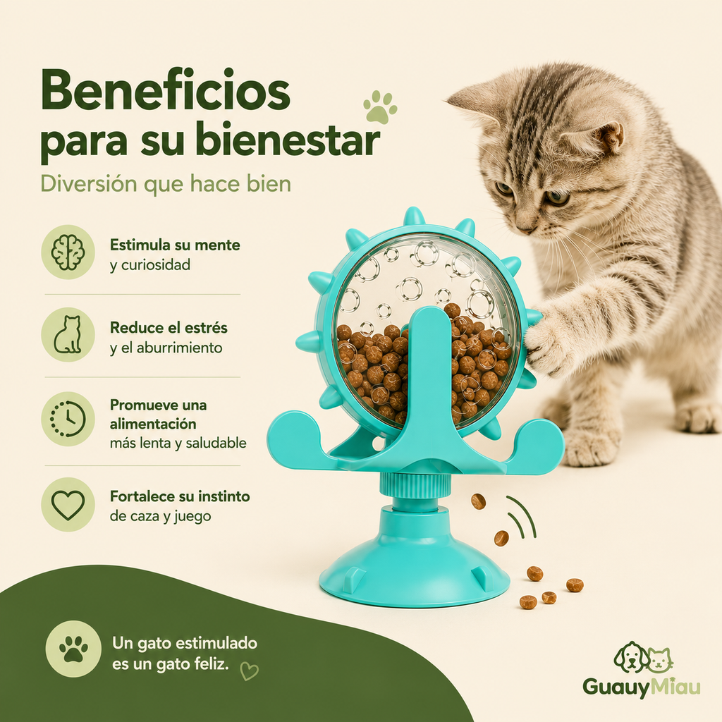Rueda dispensador