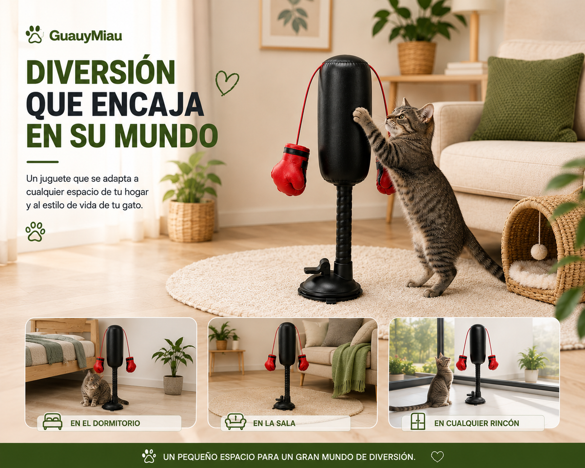 Saco de Boxeo para gatitos